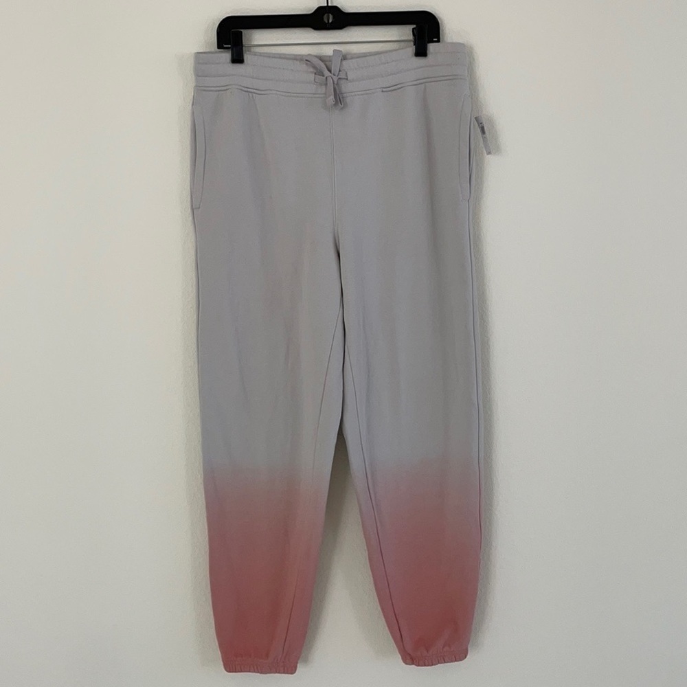 NWT Old Navy Pink Adobe Ombre Joggers